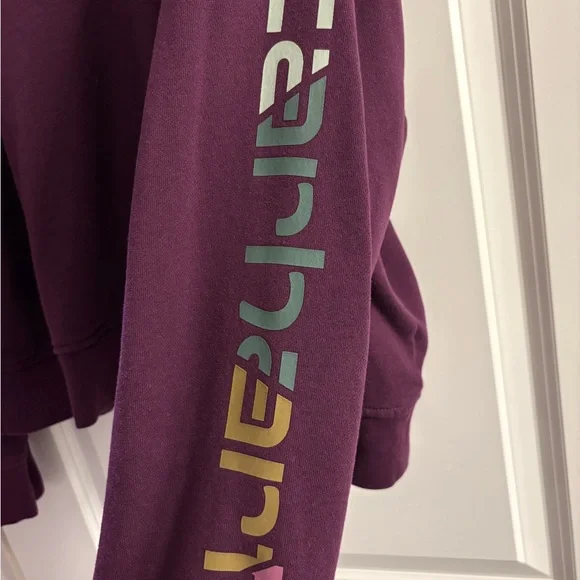 Carhartt Deep Purple Loose Fit Sweatshirt - Picture 2 of 3